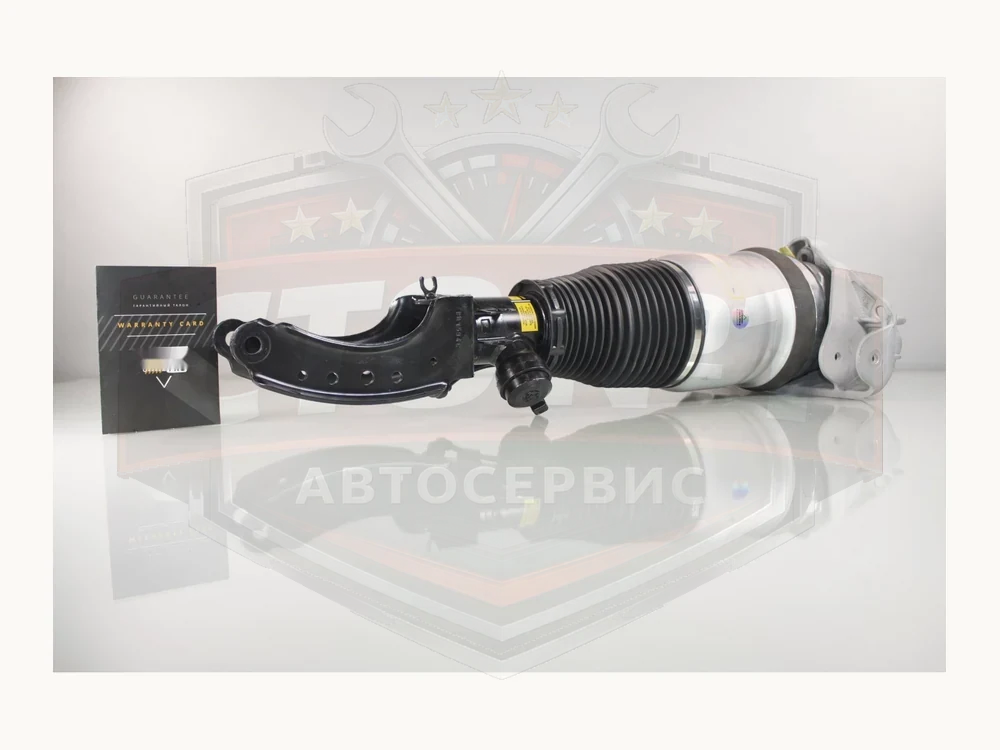 Пневмостойка Volkswagen Touareg I (GP) 2002-2010 передняя левая оригинальная восстановленная